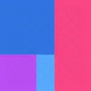 Multicolor tree map infographic chart  Icon