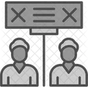 Multidao Demonstracao Discussao Ícone