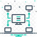 Multidiffusion  Icône