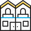 Multifamily Duplex Neighbourhood Icon