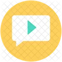 Multimedia Message Video Icon