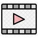 Multimedia Prasentation Film Symbol