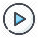 Media Video Streaming Icon