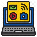 Multimedia Email Camera Icon