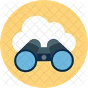 Multimedia Interface Binoculars Icon
