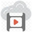 Multimedia Cloud Computing Icon