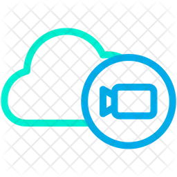 Multimedia Cloud  Icon