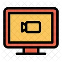 Computer Monitor Video Icon