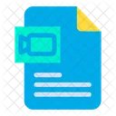 Document Video Video File Icon