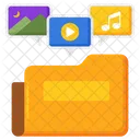 Multimedia Folder Folder Video Folder Icon