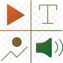 Multimedia Audio Speaker Icon
