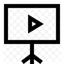 Media Screen Play Icon