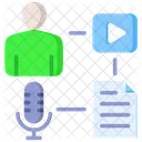 Multimedia Video Content アイコン