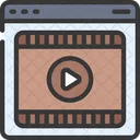Video Website Play Icon
