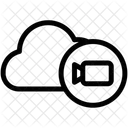 Nuvem Camera De Video Armazenamento Icon