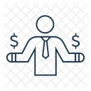 Multimillonario Rico Millonario Icono
