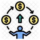 Multimillonario Empresario Millonario Icono