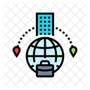 Multinational Corporation Modern Icon