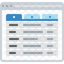 Multipage Column Panel Column Wise Icon