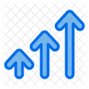 Multiplas Setas Para Cima Seta Para Cima Direcao Ícone