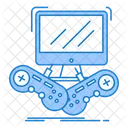 멀티플레이어 게임 온라인 멀티플레이어 온라인 게임 아이콘