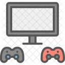 Multiplayer Local Gaming Icon