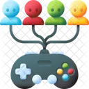 Multiplayer Game Online Icon