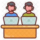 Multiplayer Game Players Video Players Icon