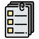 Multiple Choice Check List Archive Icon