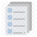 Multiple Choice Check List Archive Icon