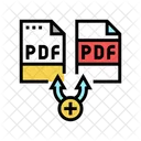 Multiple Pdf File  Icon