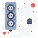 Multiple Portable Socket Icon