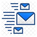 Multiple Sent Email Mail Icon