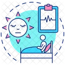 Multiple sleep latency test  Icon