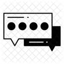 Multiple Speech Bubbles  Icon