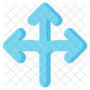 Multiple split Arrow  Icon