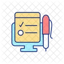Task Note Schedule Icon