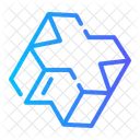 3 D Multiplication Shapes And Symbol Icon