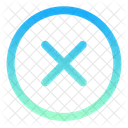 Multiplication Sign Circle Icon