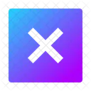 Multiplication-sign-square  Icon