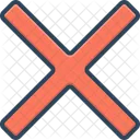Multiplied Cross Delete Icon