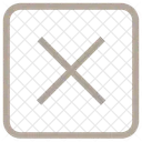 Signe de multiplication  Icône