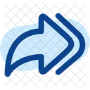 Multiplo Avanco Direita Ícone