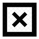 Multiply Cross Mark Icon