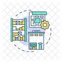 Multistory warehouse  Icon