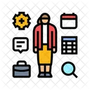 Multitasking Skills Office Icon