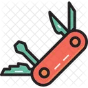 Camping Multitools Knife Icon