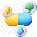 Multivitamin Bag Health Icon