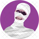 Mummy Zombie Monster Icon