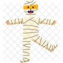 Mummy Halloween Character Icon